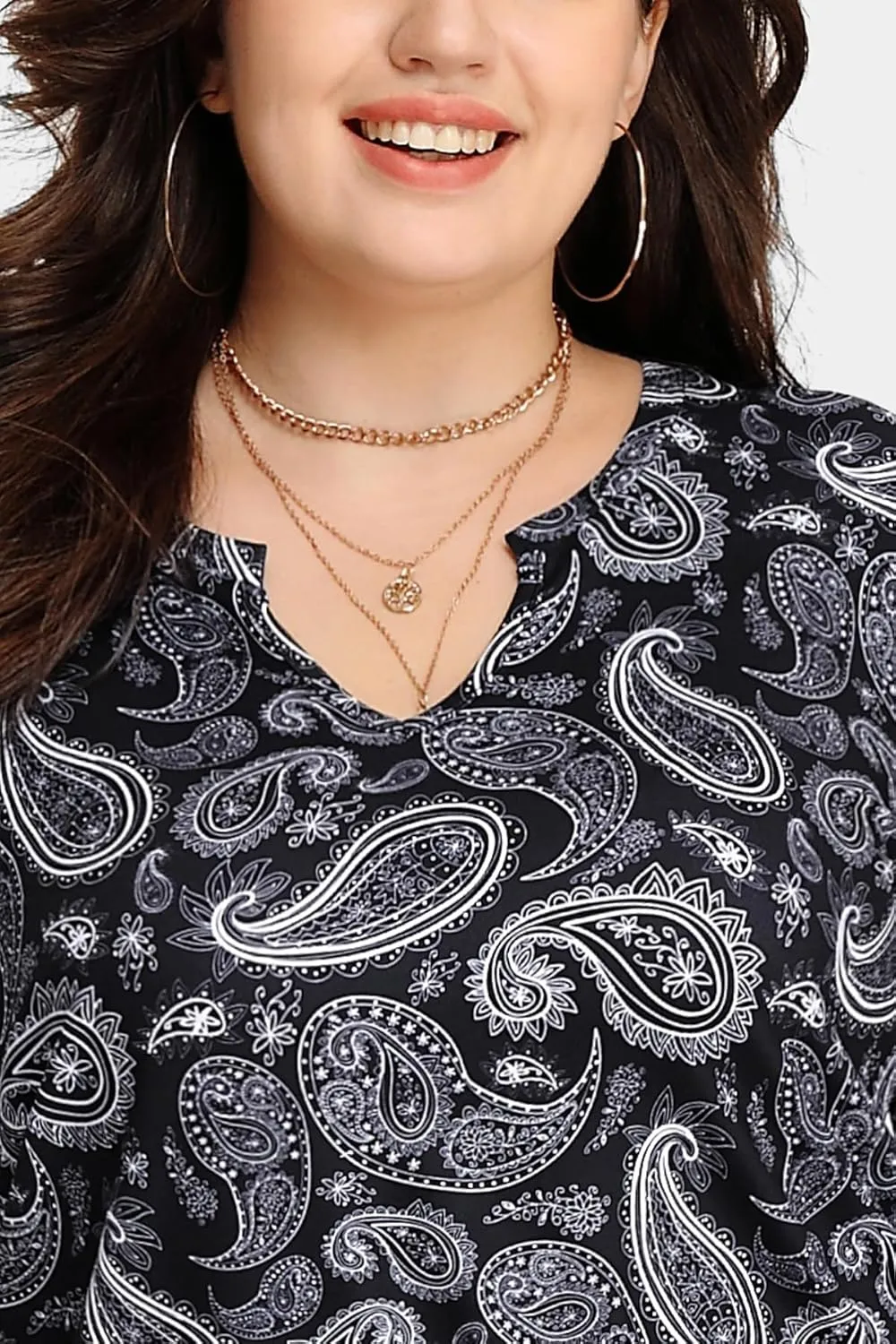 RITERA Plus Size Tops for Women Long Sleeve T-Shirt Cowl Neck Casual Blouses Fall Winter Tunics