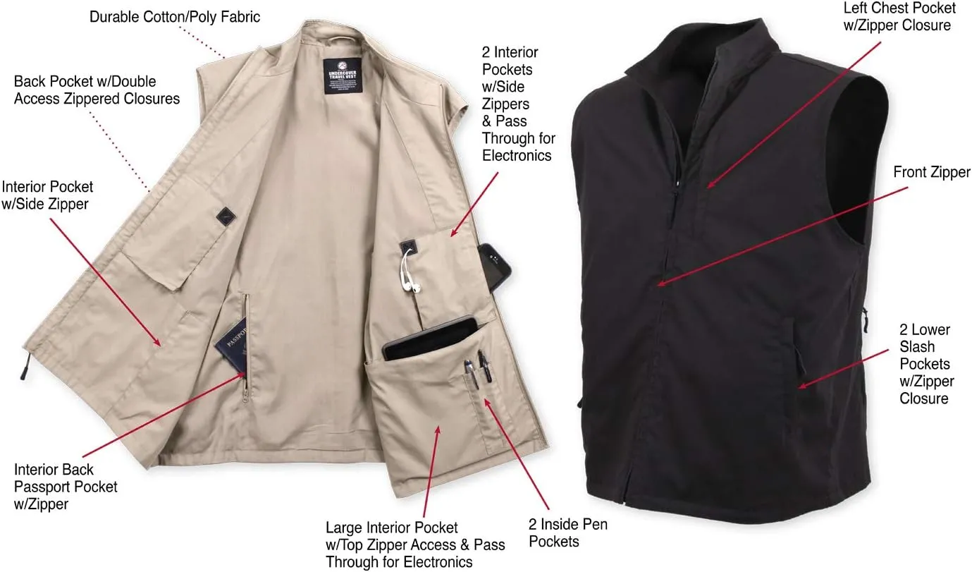Rothco Undercover Travel Vest