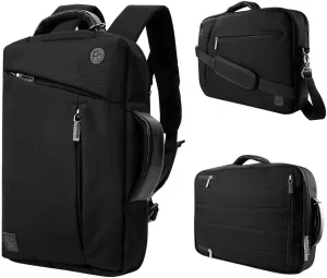 ROXIE 17.3 Inch Laptop Backpack 3 IN 1 Briefcase Shoulder Bag for LG Gram 17, GS75 Stealth, VivoBook Pro 17, ThinkPad 17.3