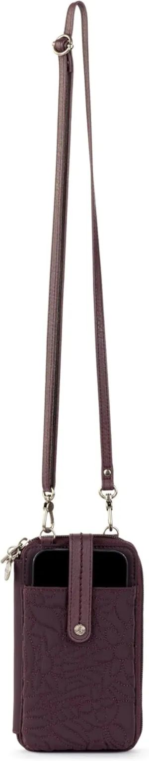 Sakroots N/S Smartphone Crossbody - Women's Cellphone Bag & Wallet For Everyday - Convertible Purse Wristlet With Zipper
