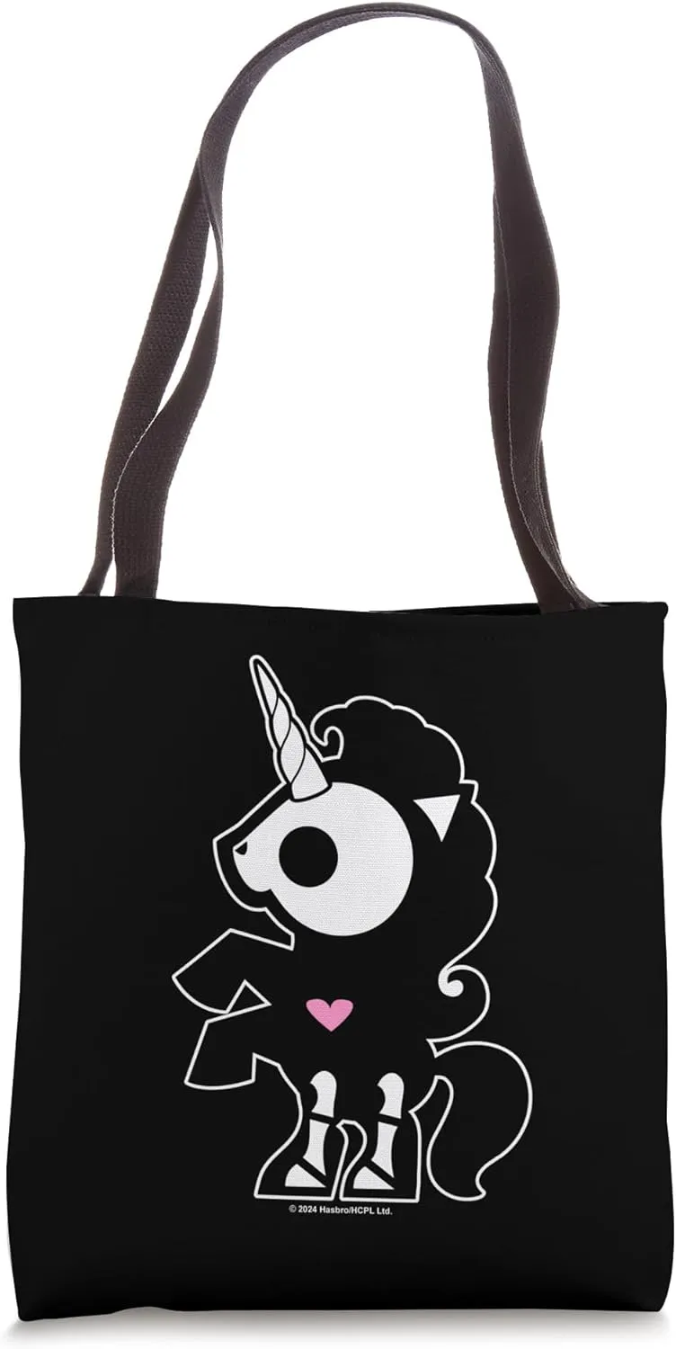 Skelanimals Big Bonita The Unicorn Spooky Cute Portrait Tote Bag