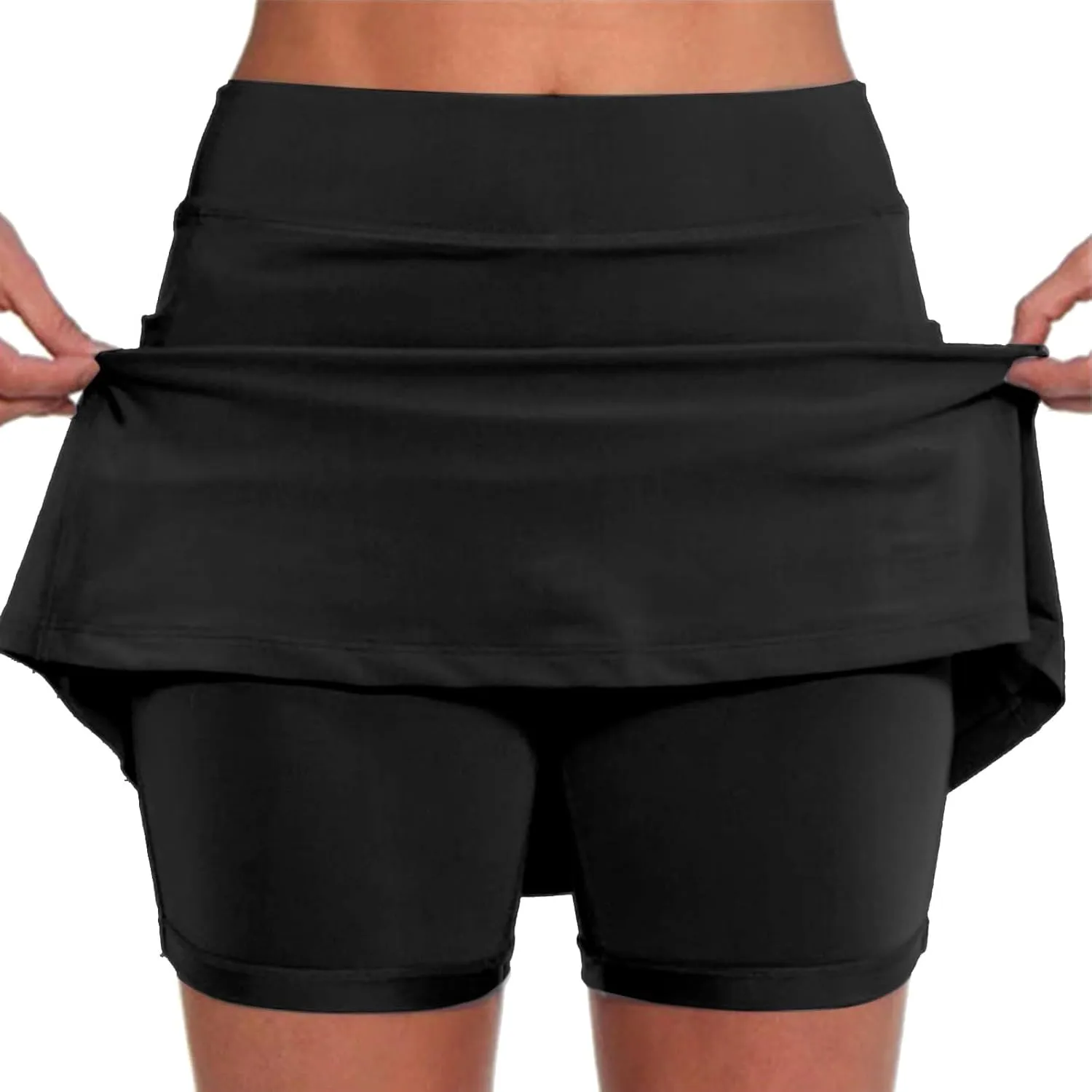 Skorts for Woman Dressy Casual High Waist Tennis Skirt Athletic Golf Skorts with Pockets Summer Gym Workout Outfits