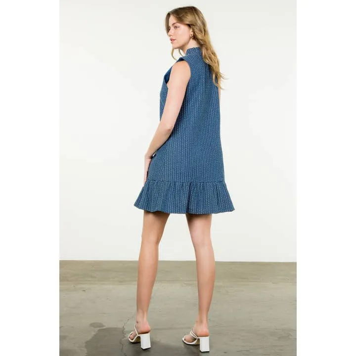 Sleeveless V-Neck Dress