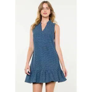 Sleeveless V-Neck Dress