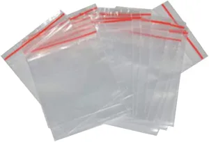 Small Clear Zipper Bags Reclosable Ziplock Storage Reusable Plastic Bags for Jewelry Gift Card Candy 5X7 CM and Practical Treatment