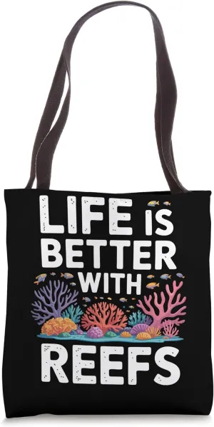 Snorkeling Better With Reefs Snorkeler Tote Bag