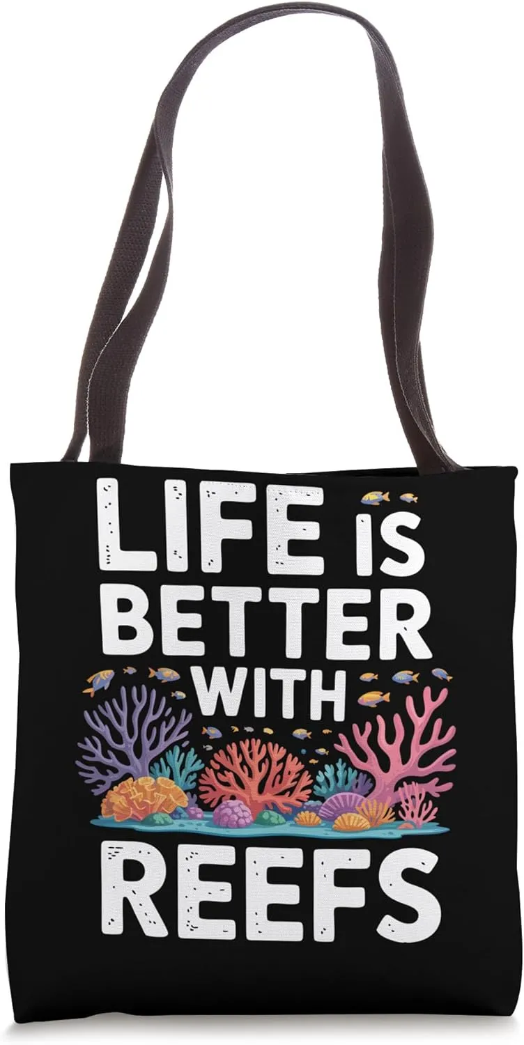 Snorkeling Better With Reefs Snorkeler Tote Bag