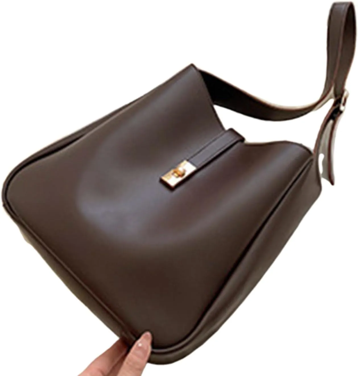 Stylish & Practical Women Shoulder Bag Large Capacity PU Handbag Tote Bag for Daily Commute Shopping & Travel Durable