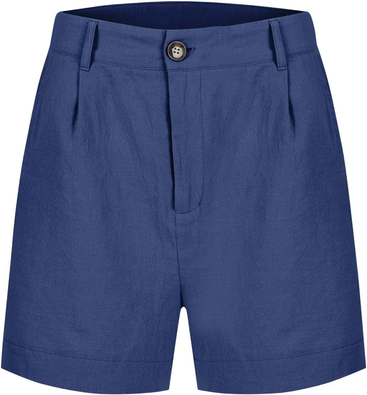 Summer Petite Shorts for Women 2025 Trendy Chino Paper Bag Sailor Short Pants Comfy Stretch Twill Linen Blend Clothes