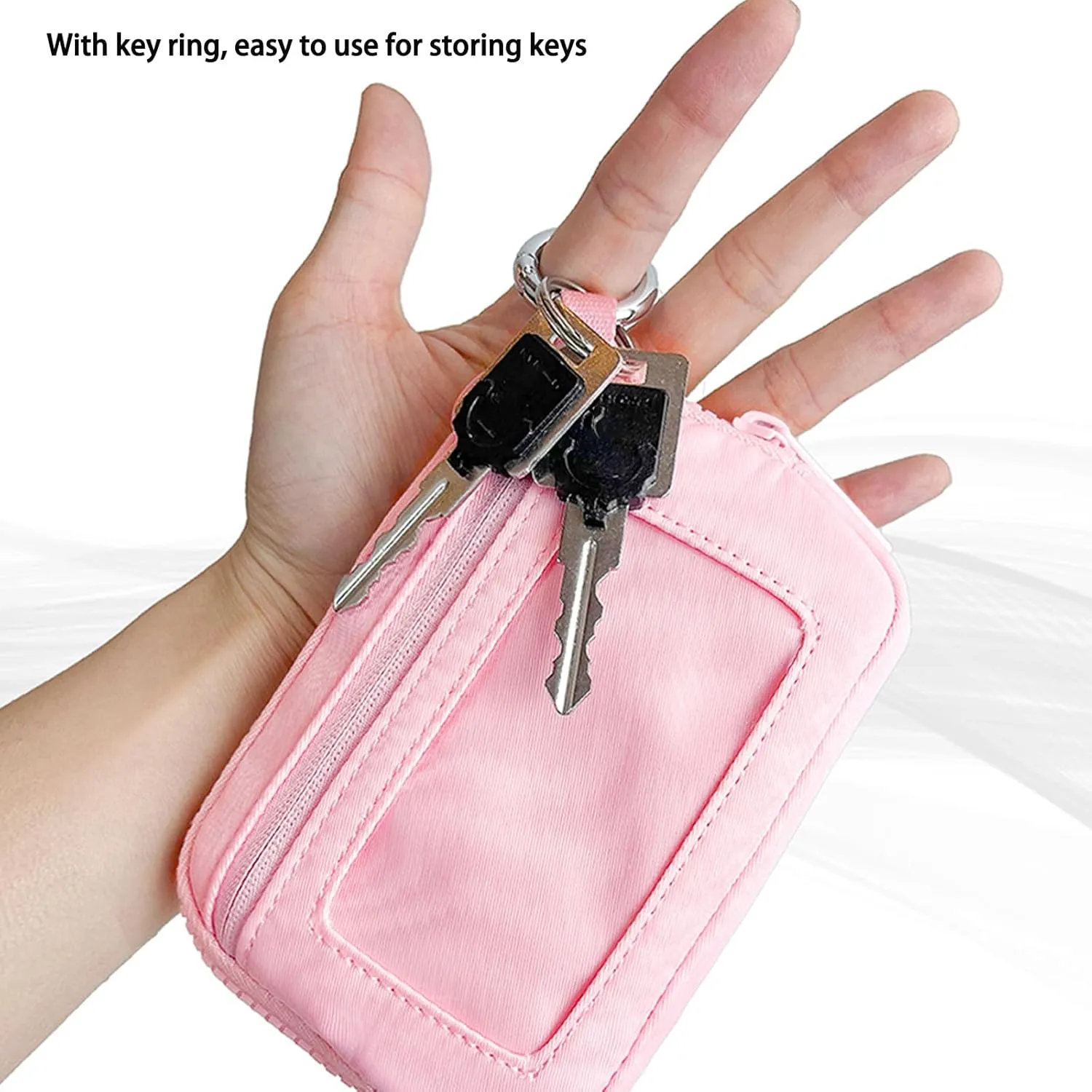 The Iris' Wallet 2nd Gen, The Iris Pouch Wristlet, Wristlet Wallets for Women, Iris Wallets for Women (black)