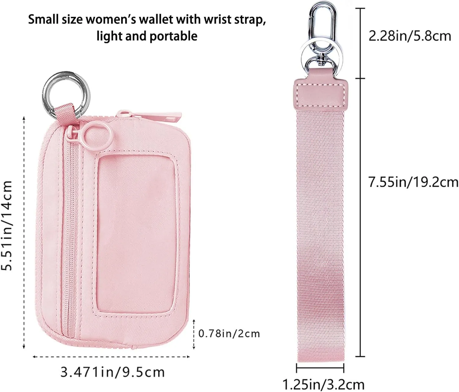 The Iris' Wallet 2nd Gen, The Iris Pouch Wristlet, Wristlet Wallets for Women, Iris Wallets for Women (caramel)