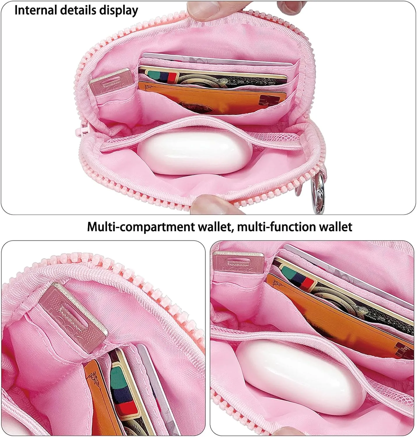 The Iris' Wallet 2nd Gen, The Iris Pouch Wristlet, Wristlet Wallets for Women, Iris Wallets for Women (caramel)
