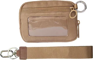 The Iris' Wallet 2nd Gen, The Iris Pouch Wristlet, Wristlet Wallets for Women, Iris Wallets for Women (caramel)