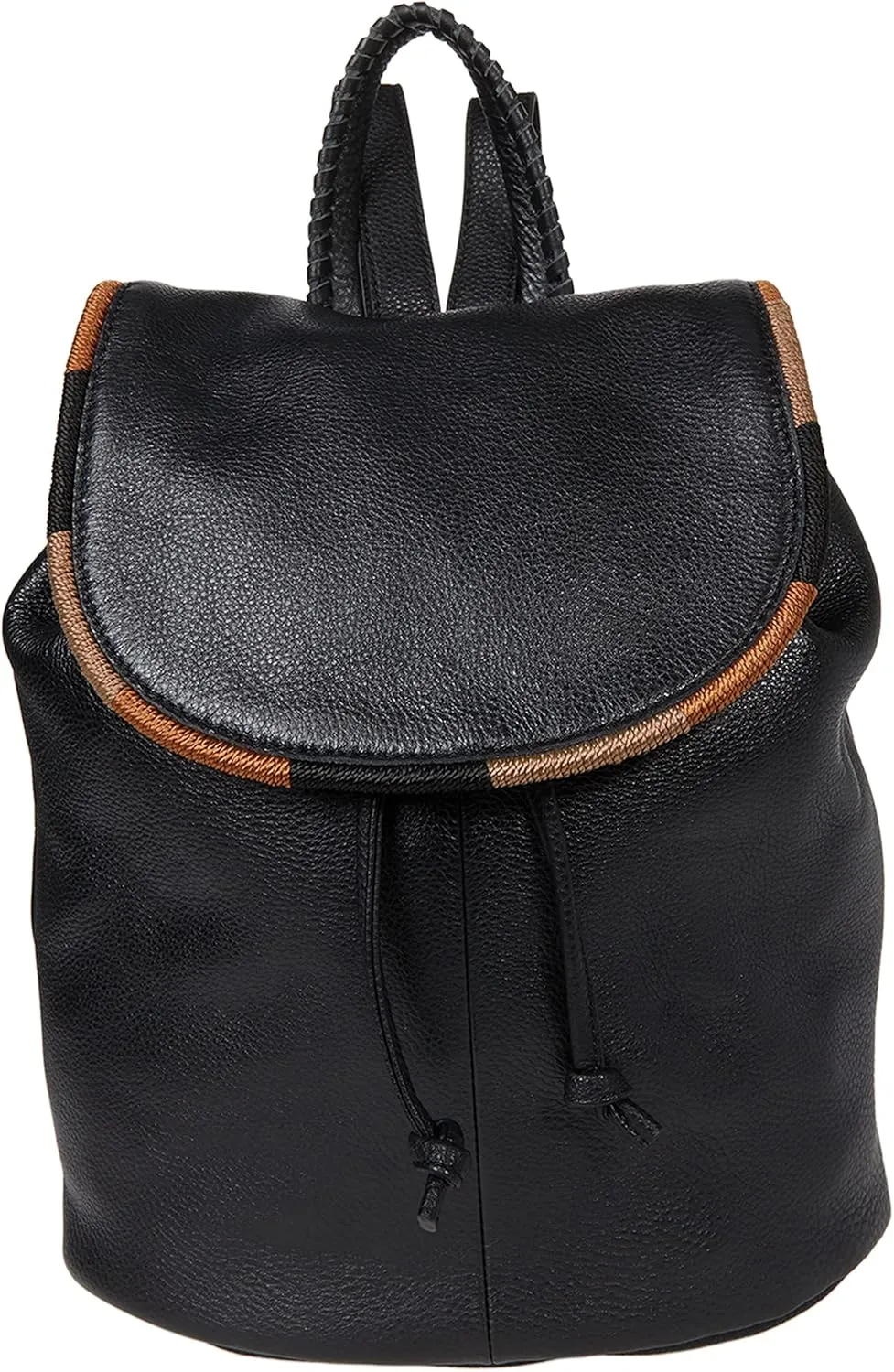 The Sak Women's Huntley Leather Backpack, Black, One Size
