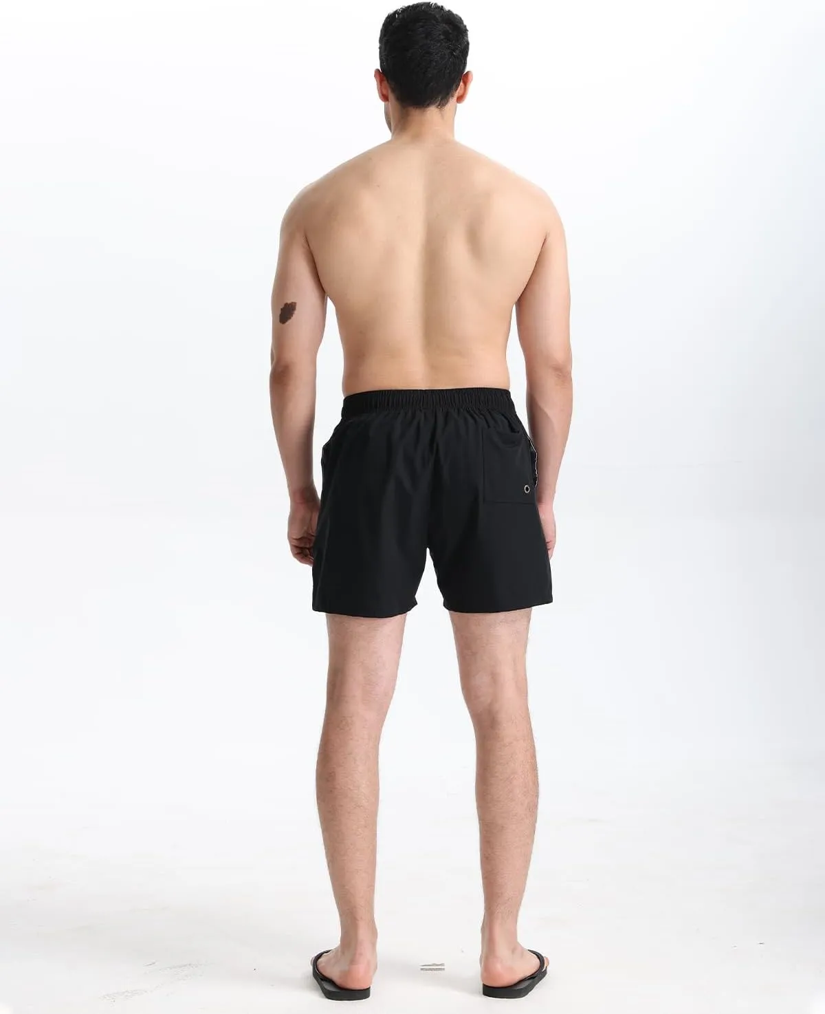 TUVEKE Men's Swim Trunks Quick Dry Bathing Suit for Men 5 Inch Inseam with Mesh Liner Mens Swimming Shorts Beach Shorts S-XXL