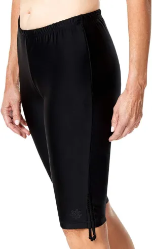 UV SKINZ Womens Classic Swim Jammerz with UPF 50  Sun Protection  Long Swim Shorts for Women, Womens Modest Swimsuits