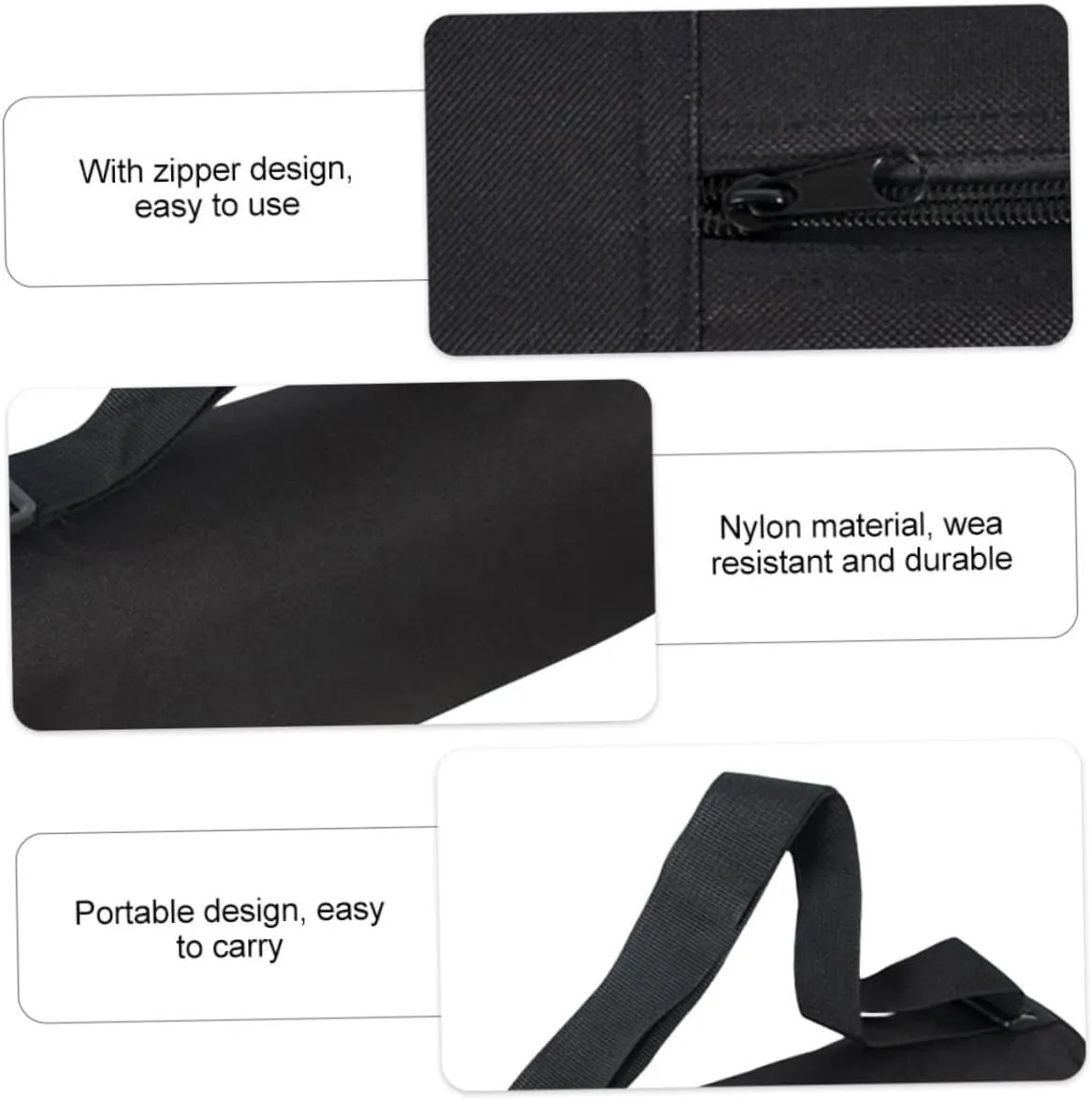 Vaguelly Tripod Carrying Case Heavy Duty Drawstring Bag with Shoulder Strap for Easy Carrying for Outdoor Photography and Camera Tripod Storage