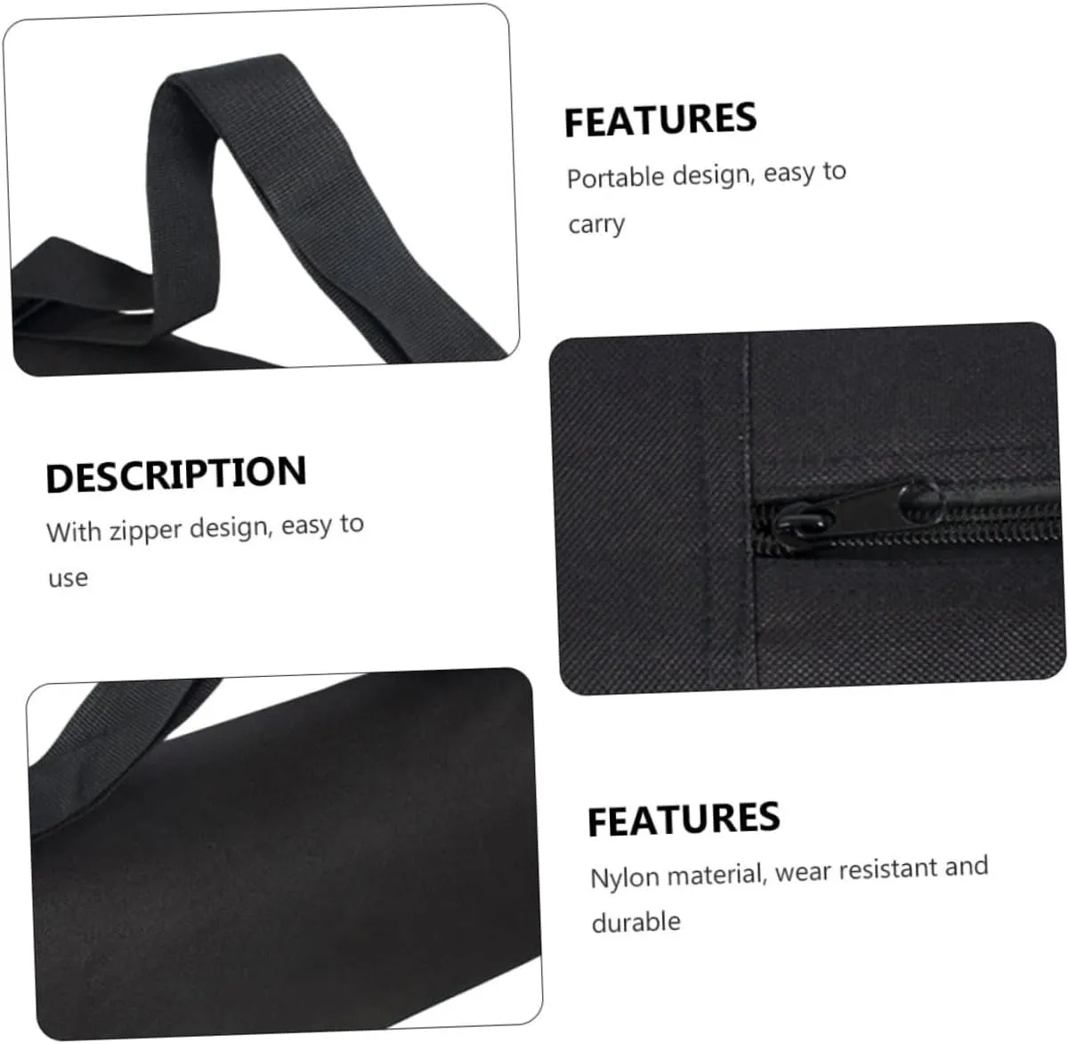 Vaguelly Tripod Carrying Case Heavy Duty Drawstring Bag with Shoulder Strap for Easy Carrying for Outdoor Photography and Camera Tripod Storage