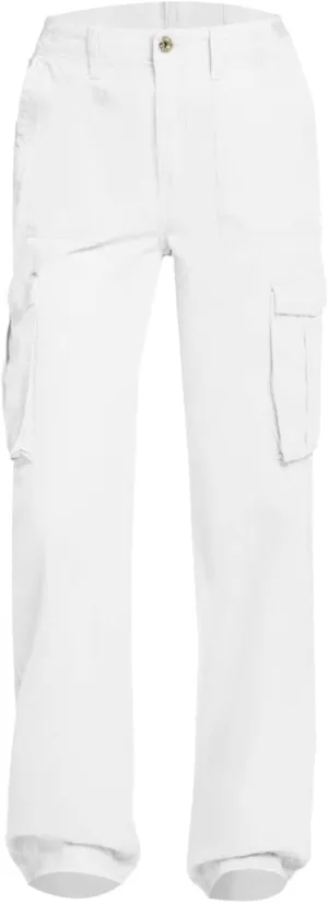 Wide Leg Sweatpants Winter Slack Work Capris with Pockets Straight Leg High Waisted