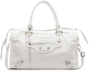 Women's Commuter Handbags Shoulder Bags Large Capacity Crossbody Bag Rivet Scooter Bag Zipper Purses