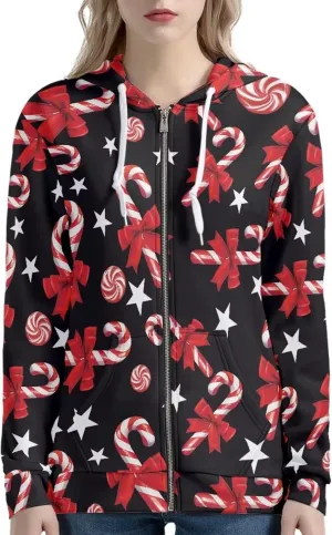 YEXIATODO Casual Hoodie for Women Zipper Hooded Sweatshirt Pullover with Pocket