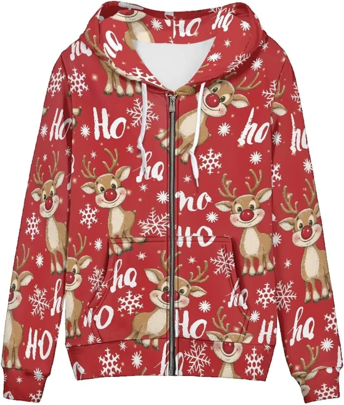 YEXIATODO Casual Hoodie for Women Zipper Hooded Sweatshirt Pullover with Pocket